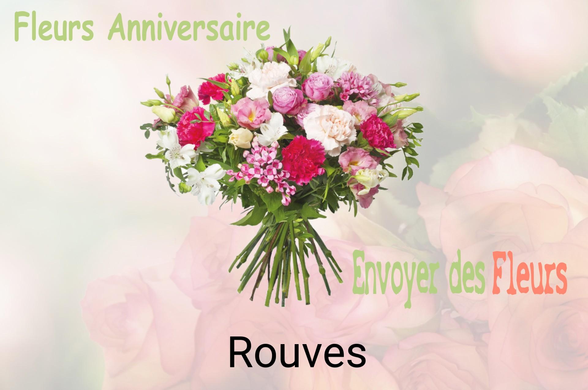 Bouquet de fleurs d’anniversaire livré à Rouves