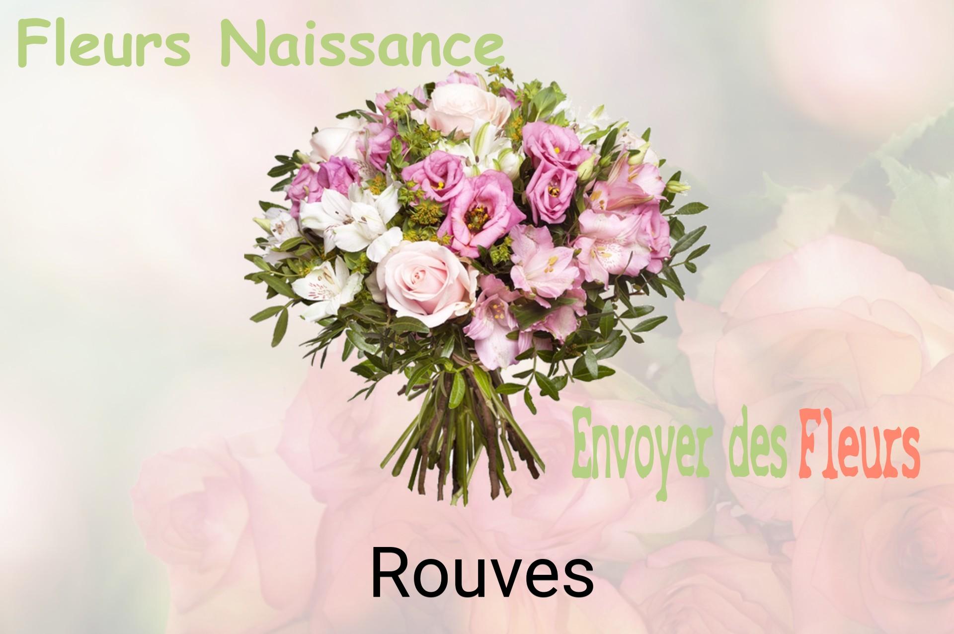 Bouquet de fleurs de naissance livré à Rouves